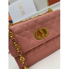 DIOR/ディオール MISS CARO ミズ スモール プリズム レトロ バッグ ラムスキン チェーン メッセンジャーバッグ 1543