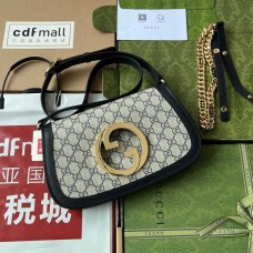 GUCCI グッチ グッチ ブロンディシリーズ ラウンド連動 ダブルG レディース ショルダーバッグ 699268