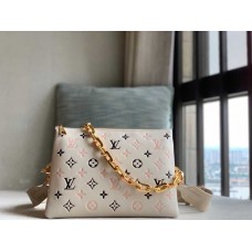 ヨーロッパダイレクトメール LV/ルイヴィトン 23 新品 レディース ラムスキン ジッパー開閉 ショルダーバッグ