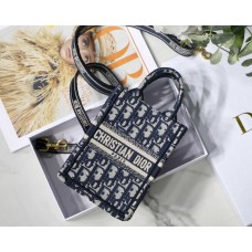 Dior/Dioron BookToteミニ刺繍ピアノスペクトルトーアハンドバッグの垂直バージョン