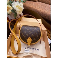 Lv タンブランサドルバッグ ペプラムクロスボディバッグ